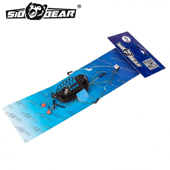 Монтаж фидерный SibBear Лыжа  40г/50г/60г/70г/90г/100г/120г