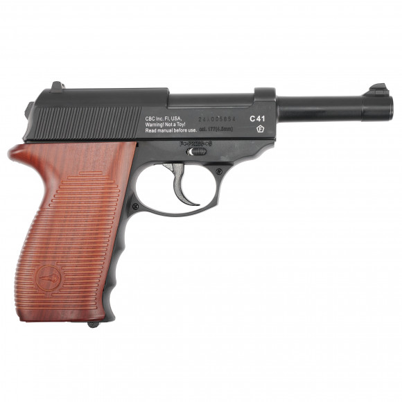 Пневматический пистолет BORNER C41 (Walther P.38) к.4.5мм 3Дж Пневматический пистолет BORNER C41 (Walther P.38) к.4.5мм 3Дж