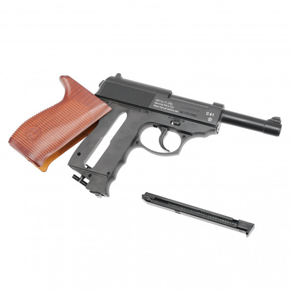 Пневматический пистолет BORNER C41 (Walther P.38) к.4.5мм 3Дж Пневматический пистолет BORNER C41 (Walther P.38) к.4.5мм 3Дж