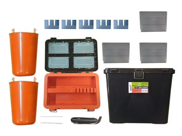 Ящик рыбака зимний Helios FishBox 19л