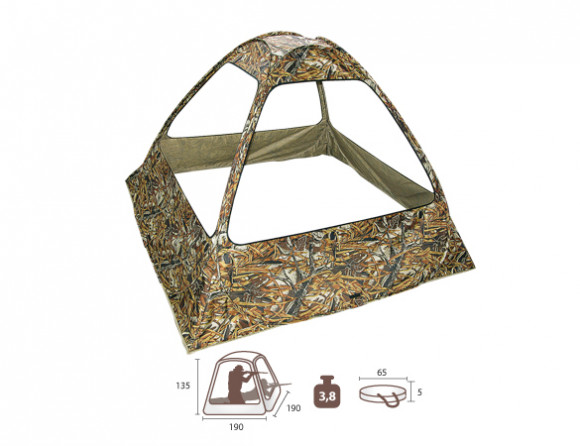 Засидка-автомат Holster с сеткой, сухой камыш (330161118) Засидка-автомат Holster с сеткой, сухой камыш (330161118)