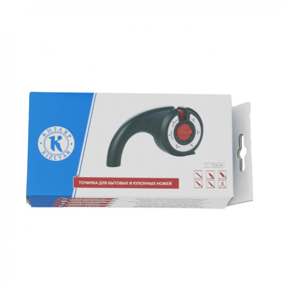 Точилка Кизляр TG2106 для бытовых и кухонных ножей, ножниц