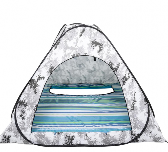 Палатка зимняя Premier Fishing автомат утепленная 1,8*1,8 дно на молнии КМФ цифра