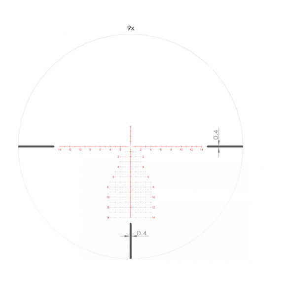 Прицел оптический Artelv LRS 3-18х50 FFP сетка  AM318, подсветка, IP68, 6000Дж, 34мм + кольца
