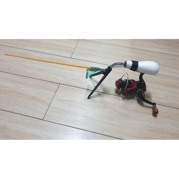 Удочка зимняя Пирс Блеснилка с катушкодержателем