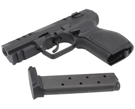 Пистолет ПС-45 к.45rubber, 7 заряд., 0.77 кг.