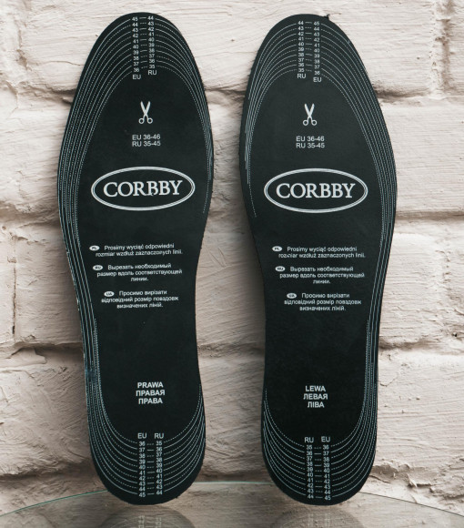 Стельки CORBBY  Polar безразмерные