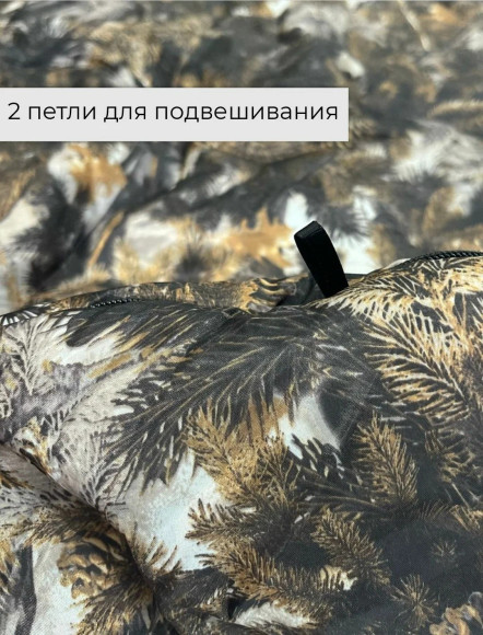 Спальный мешок-одеяло, широкий с подголовником, Русская охота Долина камуфляж Спальный мешок-одеяло, широкий с подголовником, Русская охота Долина камуфляж