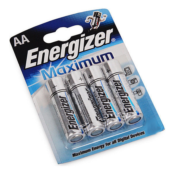 Батарейка Energizer Maximum LR6, 4 шт в блистере