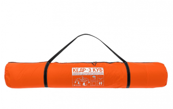Палатка для зимней рыбалки Кедр КУБ-3 однослойная PK-04 Палатка для зимней рыбалки Кедр КУБ-3 однослойная PK-04