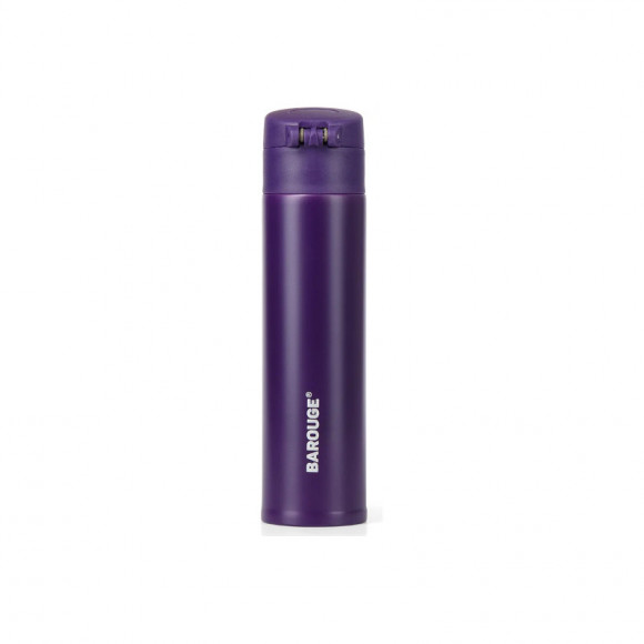 Термобутылка 350 мл из нержавеющей стали Barouge Travel Bottle BT-140 цвет фиолетовый