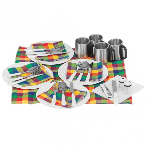 Набор для пикника, 4 персоны, Nisus N-605(4) GG Набор для пикника, 4 персоны, Nisus N-605(4) GG