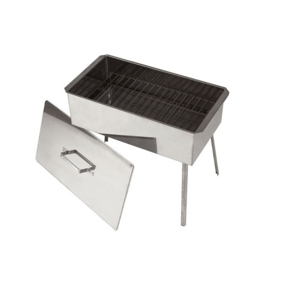 Коптильня двухъярусная с поддоном 500*270*175 сталь 0,8 мм Коптильня двухъярусная с поддоном 500*270*175 сталь 0,8 мм