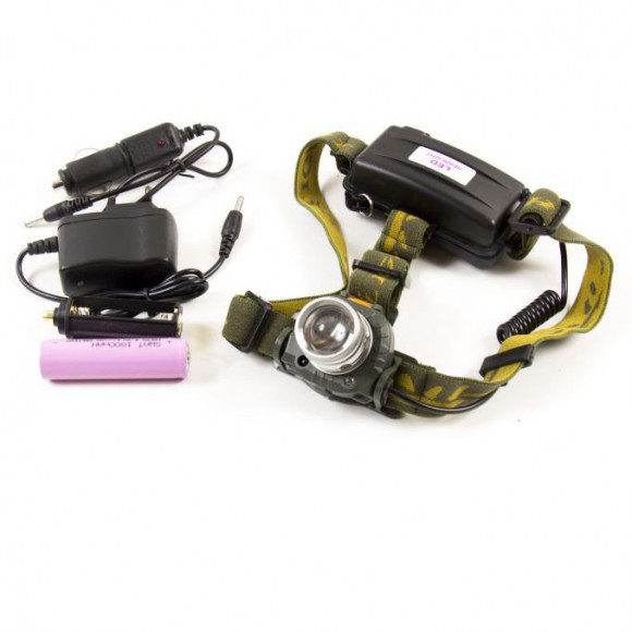 Фонарь SibRay NK-G604 налобный, Sensor zoom, XP-E R3 Фонарь SibRay NK-G604 налобный, Sensor zoom, XP-E R3