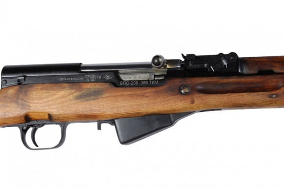 Карабин охотничий ВПО-208 к.366 ТКМ с планкой (фанера, L=520 мм)