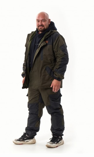 Костюм БК Горка демисезонный ткань таслан/флис цвет камуфляж/черный