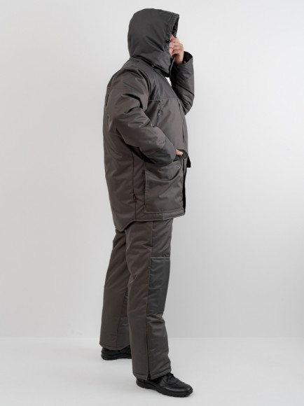 Костюм зимний Crodis Fisher -35'С ткань Таслан Rip-Stop цвет коричневый Костюм зимний Crodis Fisher -35'С ткань Таслан Rip-Stop цвет коричневый