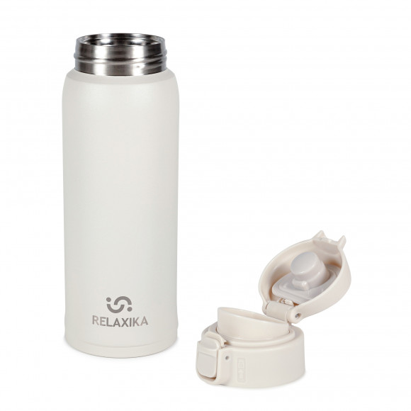 Термокружка 0,48л Relaxika 701 белая Термокружка 0,48л Relaxika 701 белая