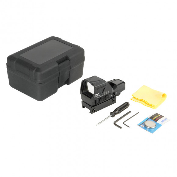 Прицел коллиматорный Veber Black Russian открытый Weaver DOT 132RD Прицел коллиматорный Veber Black Russian открытый Weaver DOT 132RD