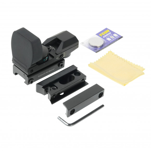 Прицел коллиматорный Veber 1*22*33 RG Weaver Прицел коллиматорный Veber 1*22*33 RG Weaver