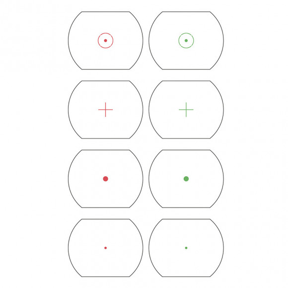 Прицел коллиматорный Veber 1*22*33 RG Weaver Прицел коллиматорный Veber 1*22*33 RG Weaver