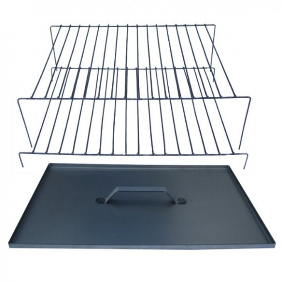 Коптильня Тонар двухъярусная с поддоном К-002 Коптильня Тонар двухъярусная с поддоном К-002