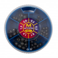 Набор грузил ЯМАН M 0.3-2.0г 40г Набор грузил ЯМАН M 0.3-2.0г 40г