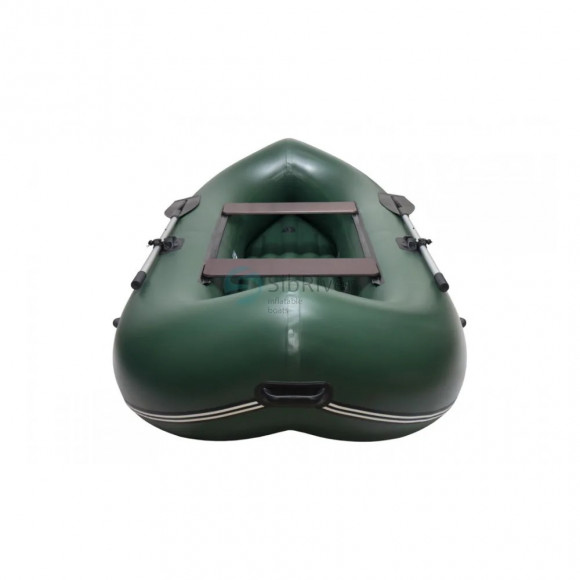 Лодка надувная гребная 2-х местная для сплава Енисей-Бот Ангара-300 надувное дно ПВХ цвет Зеленый Лодка надувная гребная 2-х местная для сплава Енисей-Бот Ангара-300 надувное дно ПВХ цвет Зеленый