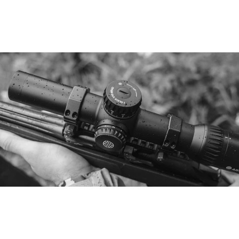 Прицел оптический Artelv CRS 1-6х28 FFP сетка  AM7, подсветка, IP67, 6000Дж, 34мм+ кольца
