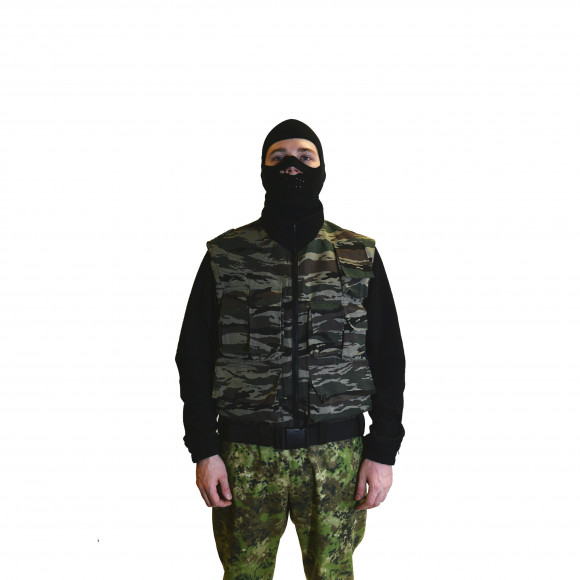 Жилет Jager Разгрузка ткань рип-стоп цвет камуфляж