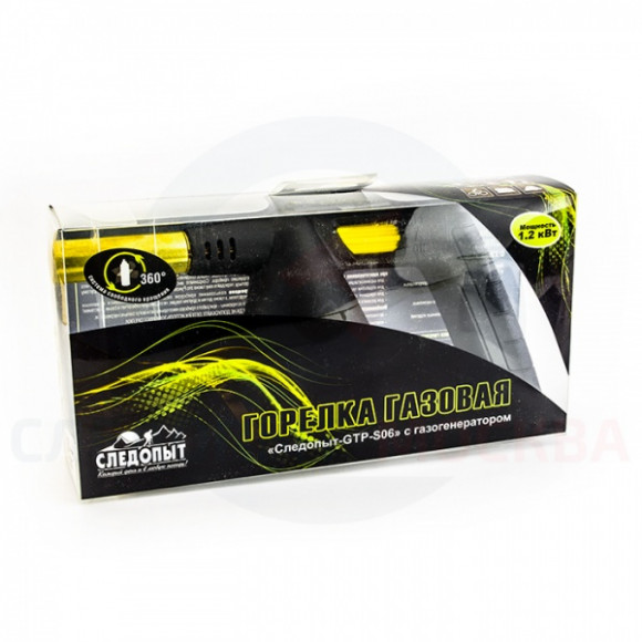 Горелка газовая Следопыт PF-GTP-S06 пьезоэлектрическая с газогенераторной трубкой Горелка газовая Следопыт PF-GTP-S06 пьезоэлектрическая с газогенераторной трубкой