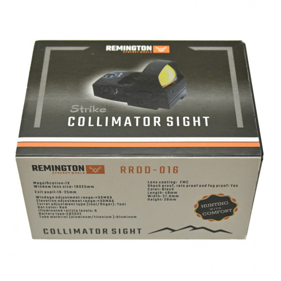 Прицел коллиматорный Remington Strike ласточкин хвост Прицел коллиматорный Remington Strike ласточкин хвост