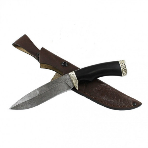 Нож Семин Скиф, дамасская сталь