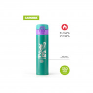 Термобутылка 350 мл из нержавеющей стали Barouge Travel Bottle BT-155 цвет изумрудный/фиолетовый Термобутылка 350 мл из нержавеющей стали Barouge Travel Bottle BT-155 цвет изумрудный/фиолетовый