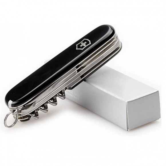 Нож Victorinox 1.3713.3 Huntsman Black 15 функций Нож Victorinox 1.3713.3 Huntsman Black 15 функций