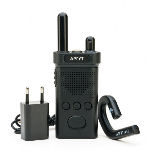 Радиостанция Аргут А-11 UHF с Bluetooth-гарнитурой Радиостанция Аргут А-11 UHF с Bluetooth-гарнитурой