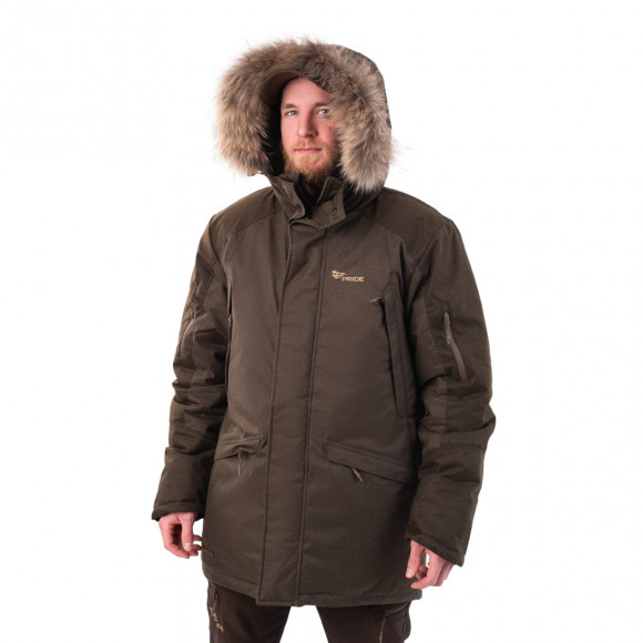 Куртка зимняя PRIDE Маламут Премиум -35'C цвет коричневый