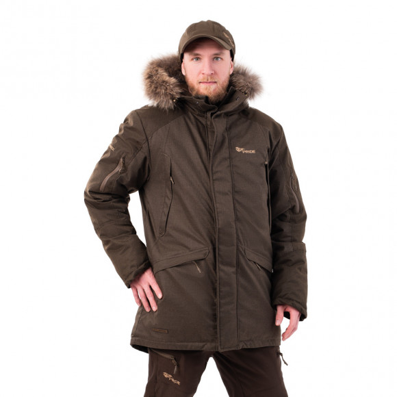 Куртка зимняя PRIDE Маламут Премиум -35'C цвет коричневый