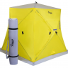 Палатка для зимней рыбалки Premier Piramida 200*200 цвет желтый/серый