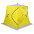 Палатка для зимней рыбалки Premier Piramida 200*200 цвет желтый/серый