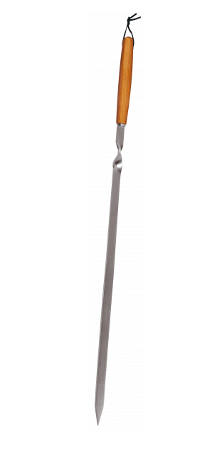 Шампур 55см с деревянной ручкой Союзгриль N1-60W
