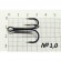 Крючок тройной SibBear #KH-11030 BN, все размеры