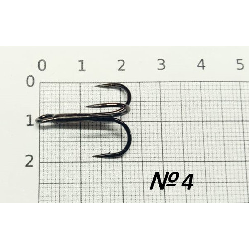 Крючок тройной SibBear #KH-11030 BN, все размеры