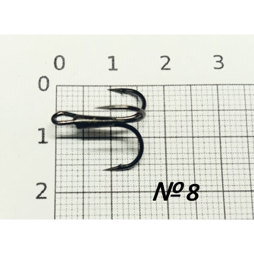 Крючок тройной SibBear #KH-11030 BN, все размеры