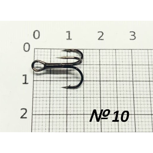 Крючок тройной SibBear #KH-11030 BN, все размеры