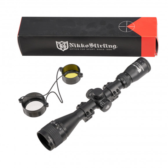 Прицел оптический Nikko Stirling Mountmaster 3-9х40 Half MilDot подсветка AO кольца "Ласточкин хвост"  NMMI3940AO