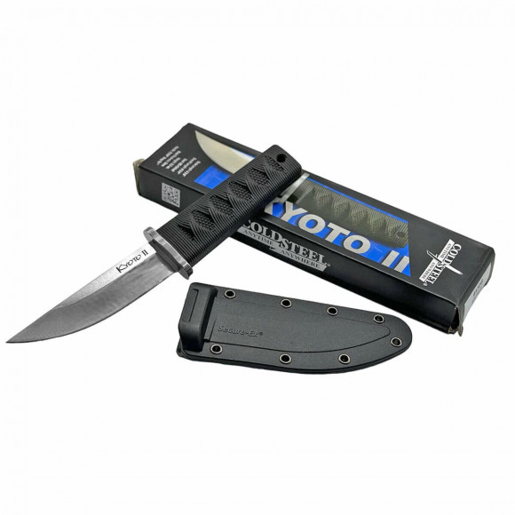 Нож Cold Steel 17DB Kyoto II Drop  сталь 8Cr13MoV  рукоять Kray-Ex
