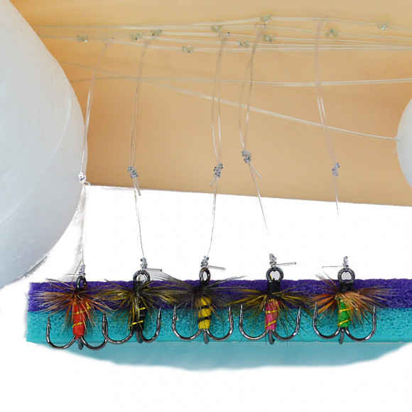 Сплетня Алтайская №5 тройник для ловли хариуса