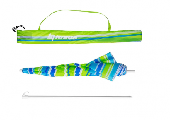 Зонт пляжный Nisus прямой d 1.8м N-180-SB Зонт пляжный Nisus прямой d 1.8м N-180-SB