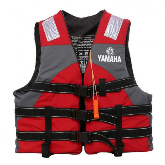 Страховочный жилет Yamaha красный